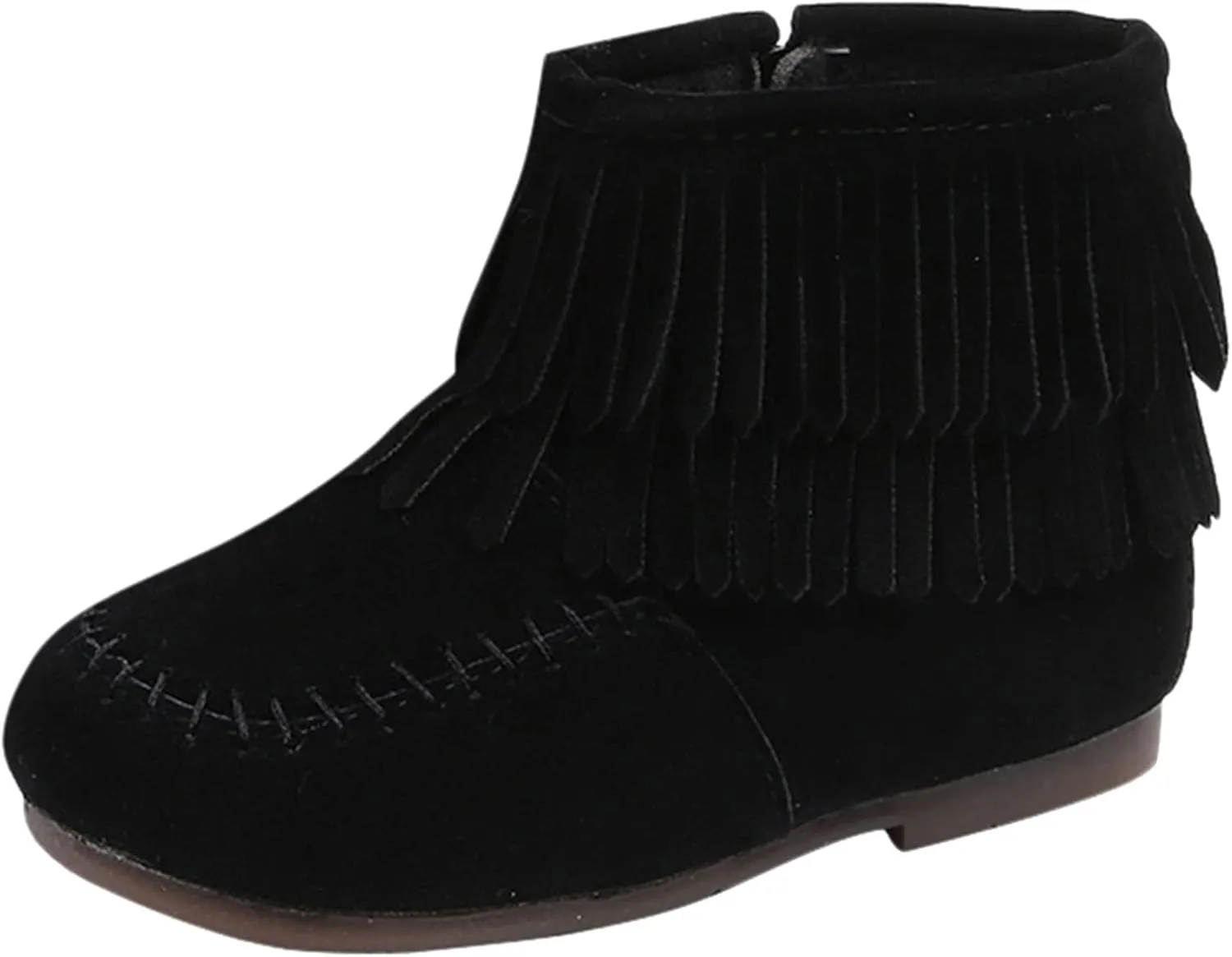 12M-6T Boots For Kids Baby Girls Infant Winter Fringe Tassel Ankle Boots Snow Boots Warm Shoes Non-Slip Booties