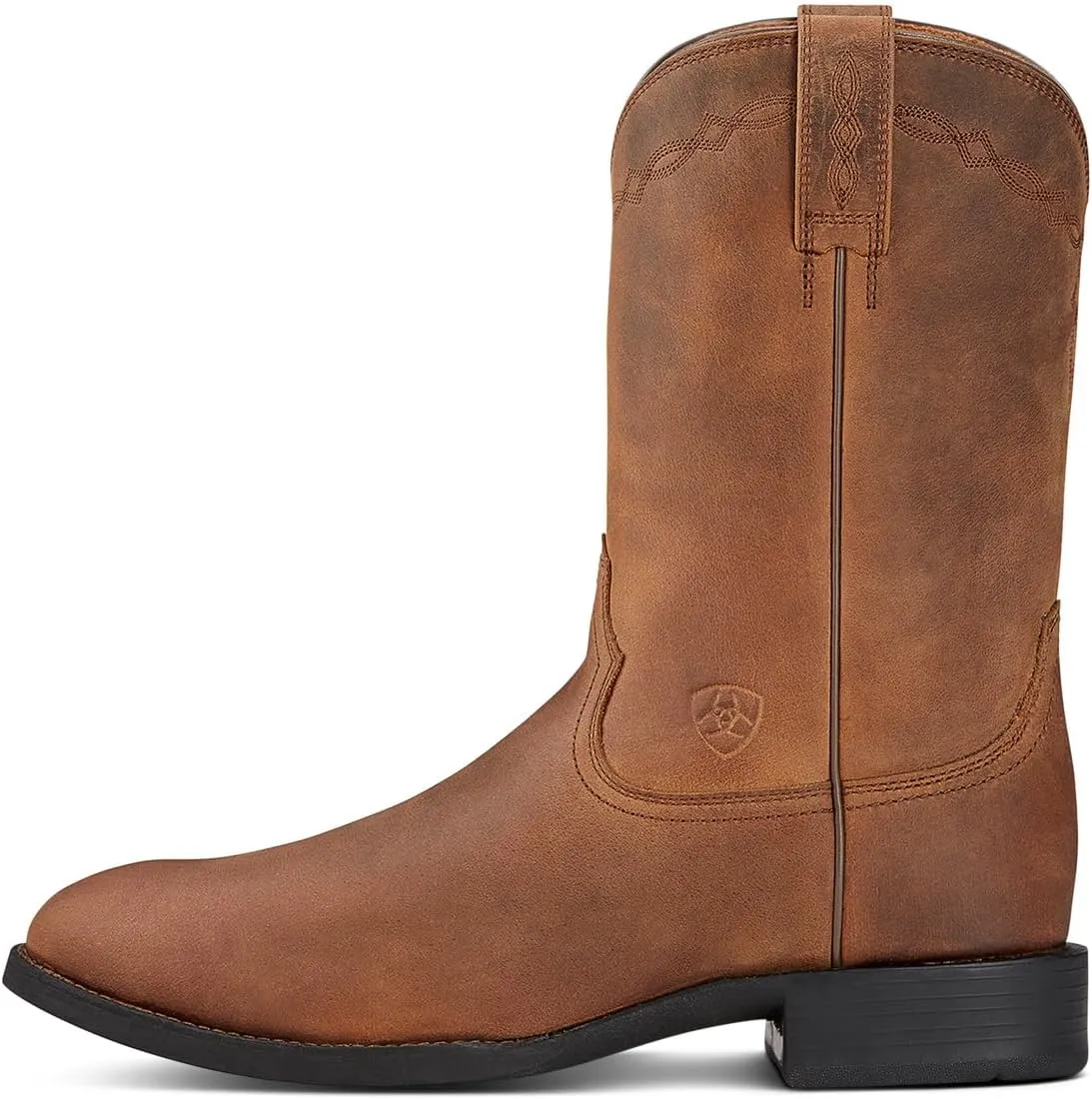 Ariat Heritage Roper Western Boots- Mens Traditional Leather Country Boot