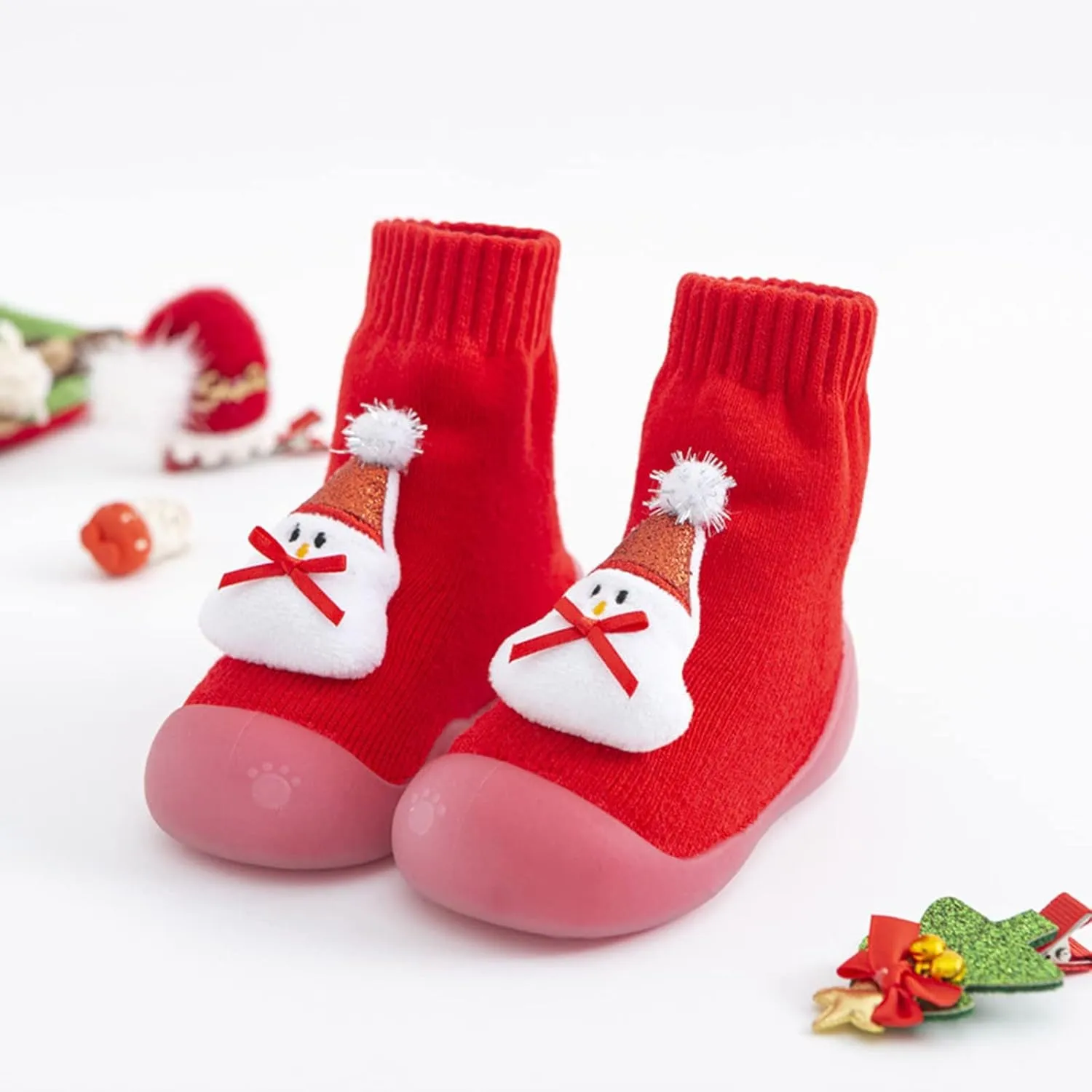 Baby Boy Shoes,Kids Shoes Boys Sock Shoes Non-Slip First Walker Floor Shoes Breathable Home Toddler Shoes 0-4 Years