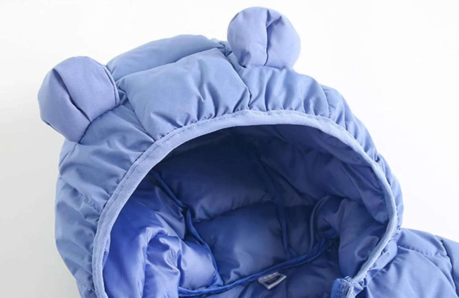 Baby Boys Girls Winter Coats Toddler Bear Hoods Down Jacket Infant Kids Dinosaur Light Puffer Padded Outwear