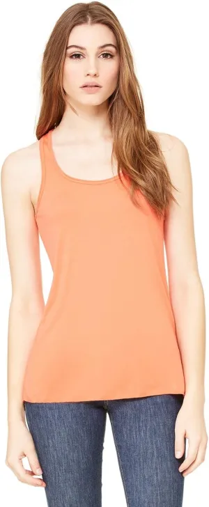 Bella Canvas Women's Flowy Racer Back Light Tank Top