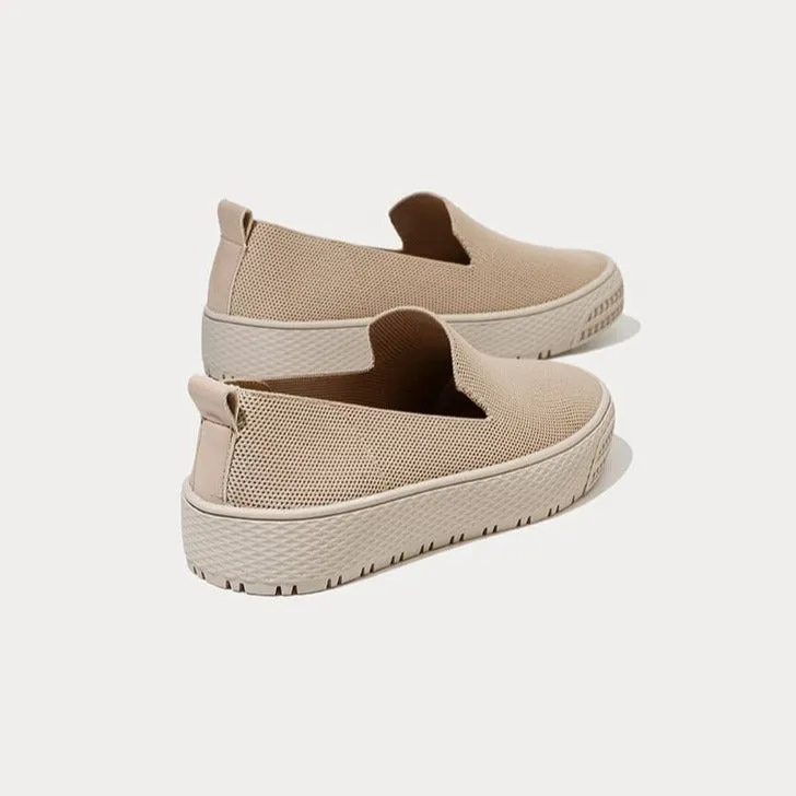binfenxie- Women Minimalist Slip-On Casual Sneakers