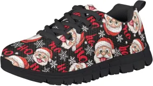 Boy Girls Tennis Shoe Sport Running Shoe Christmas Sneaker Lightweight Breathable Lace Up Mesh Athletic Shoe US11-5