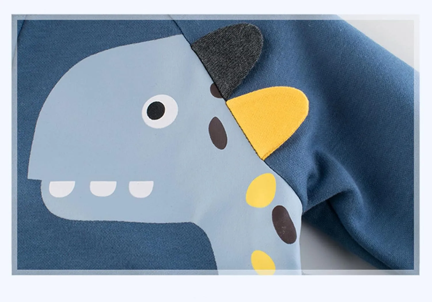 Boys Zip-up Dinosaur Hoodies Toddler Light Jackets Zipper Sweatshirt