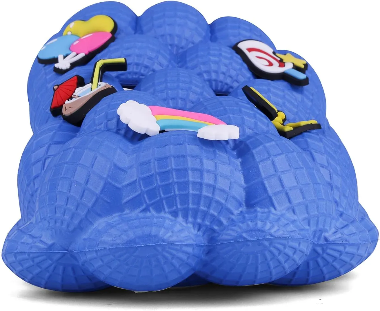 Bubble Slides for Kids Boys Girls Funny Lychee Slipper Sandals for Beach Pool Bedroom Bath