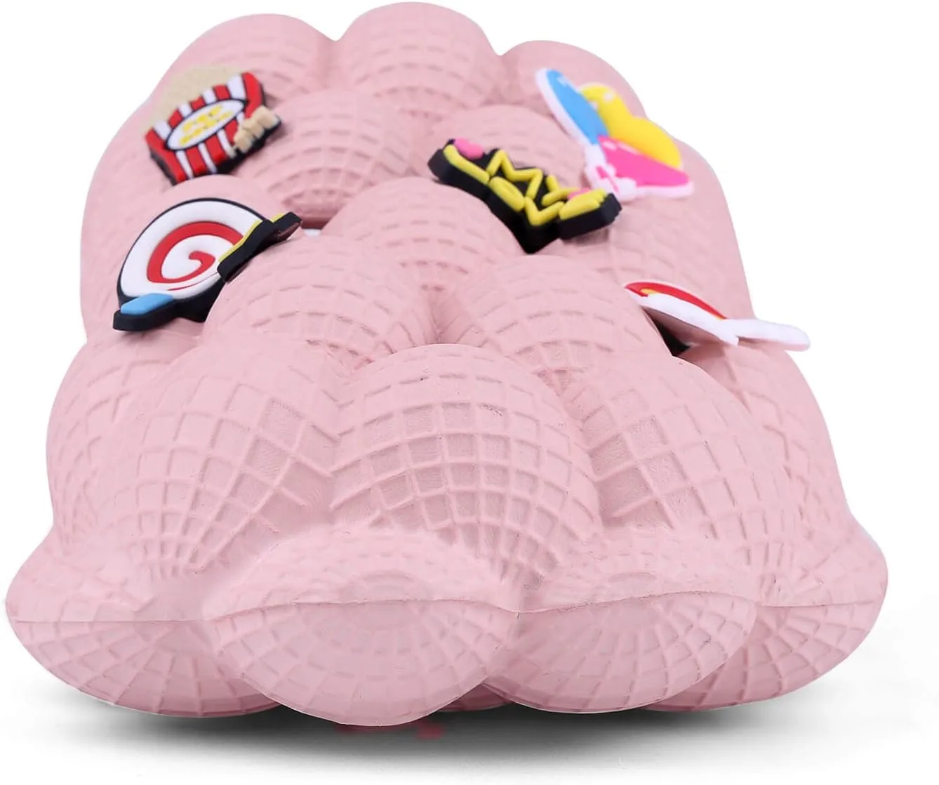Bubble Slides for Kids Boys Girls Funny Lychee Slipper Sandals for Beach Pool Bedroom Bath