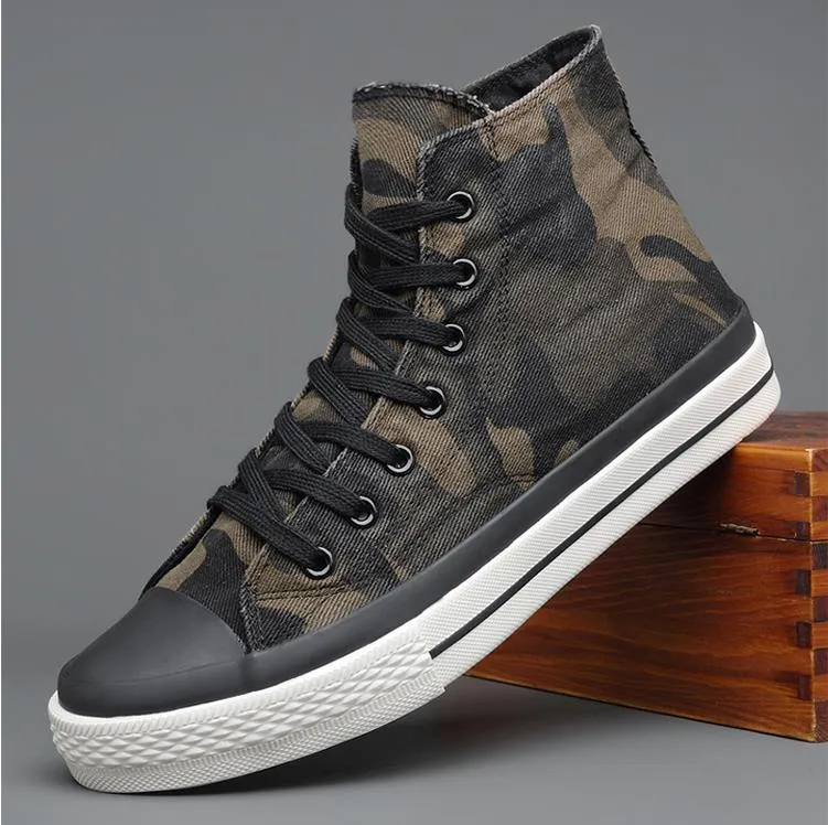 Camo casual High-top Sneaker