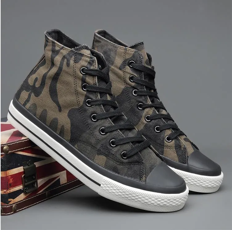 Camo casual High-top Sneaker