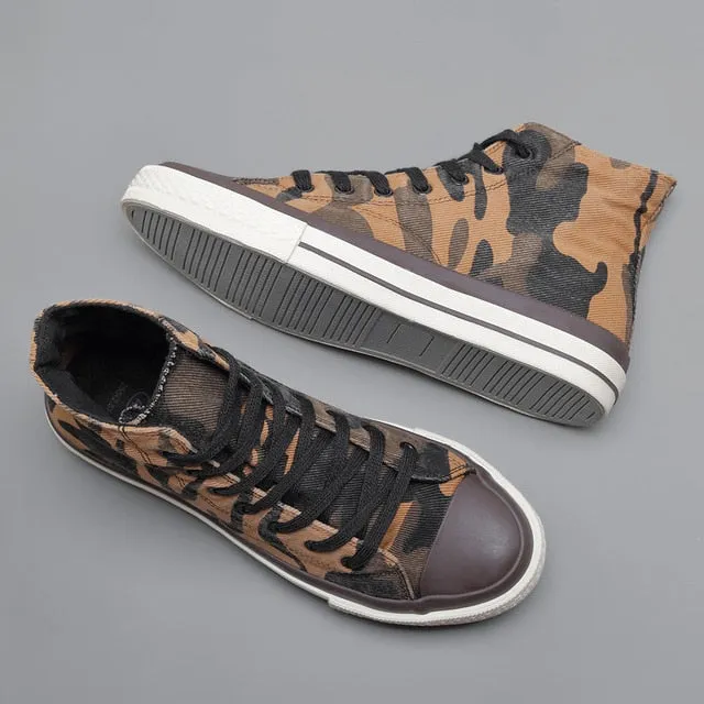 Camo casual High-top Sneaker