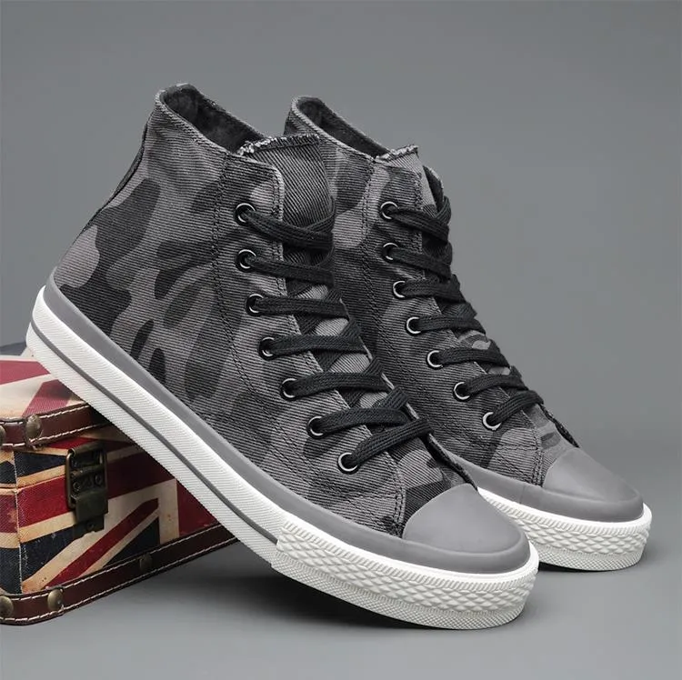 Camo casual High-top Sneaker