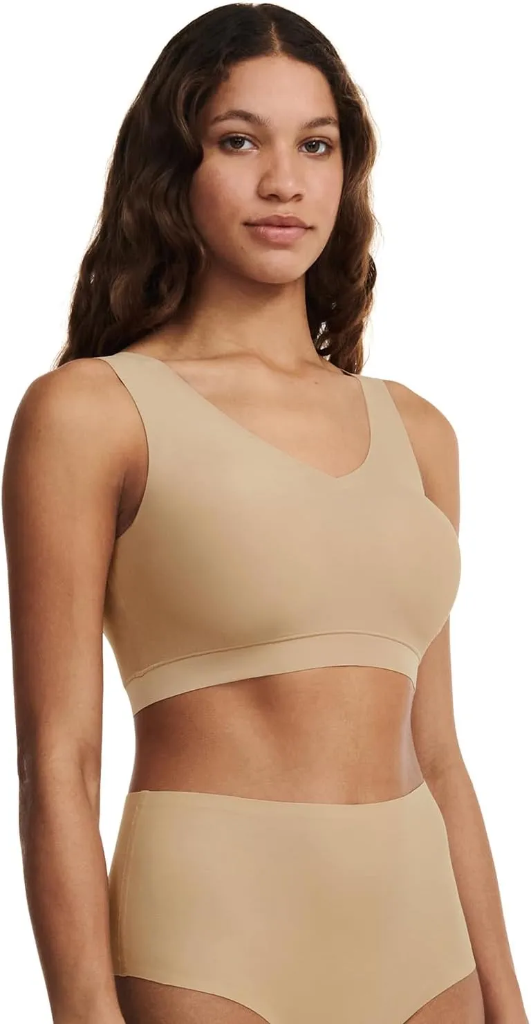 Chantelle Women's Soft Stretch Padded V-Neck Bra Top