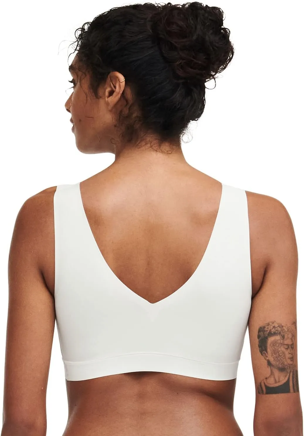 Chantelle Women's Soft Stretch Padded V-Neck Bra Top