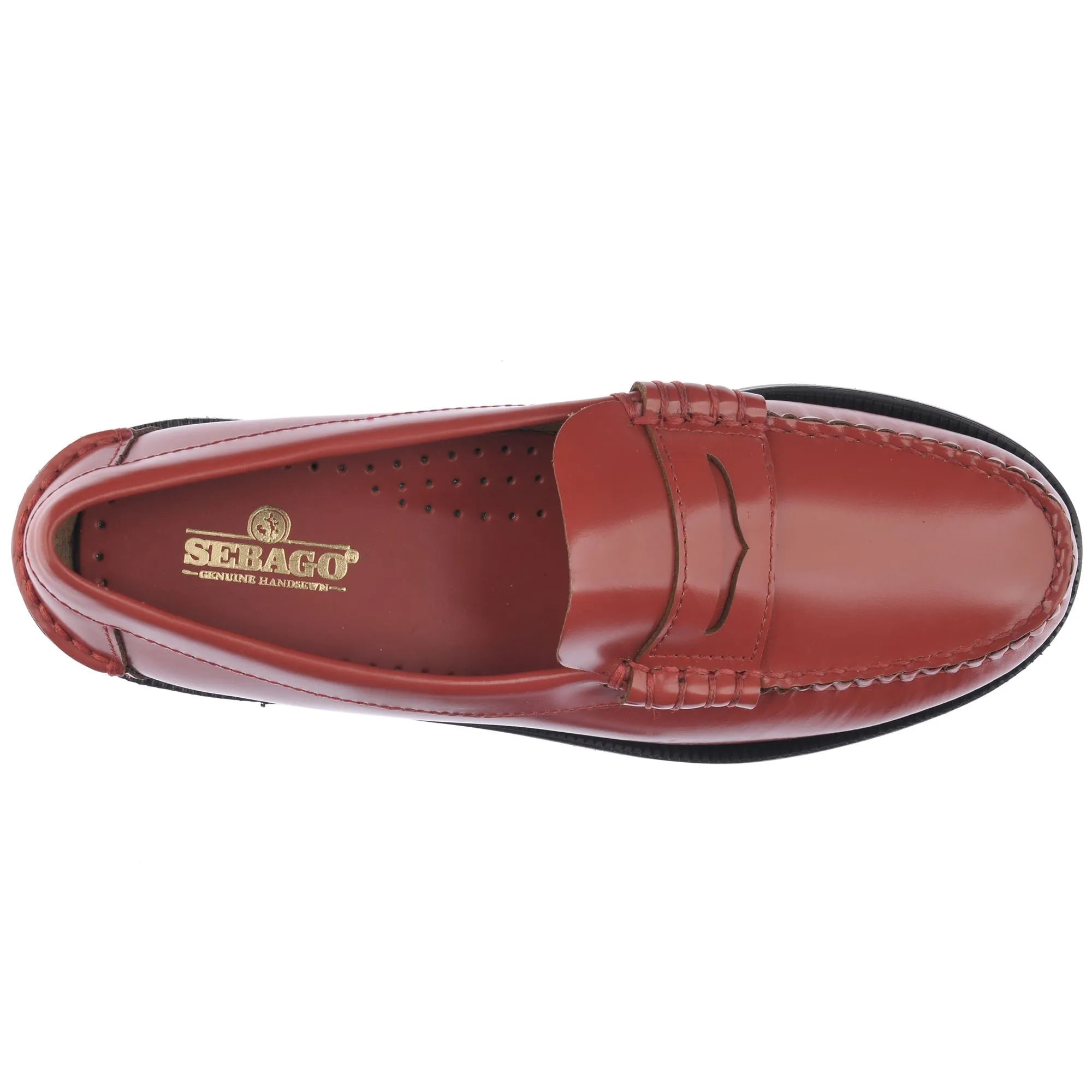 CLASSIC DAN PIGMENT WOMAN - Moc - Moccasin - Woman - DK RED