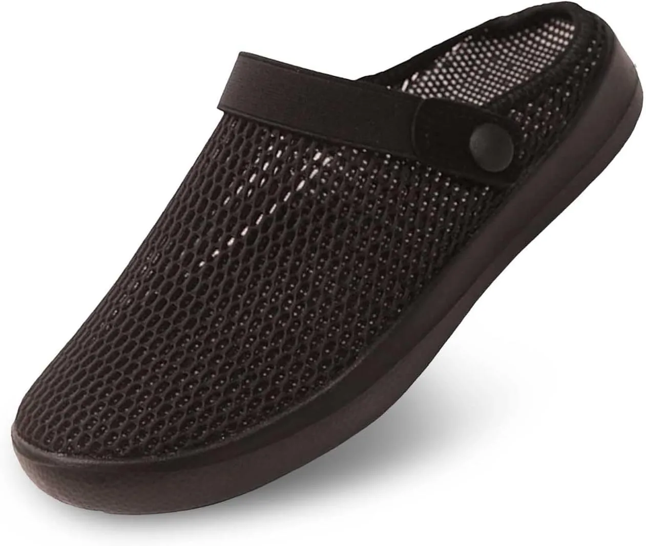Couples' Spring and Summer Fashion Color Matching Mesh Breathable Non Slip Wet Slippers Slides Size 11 Women