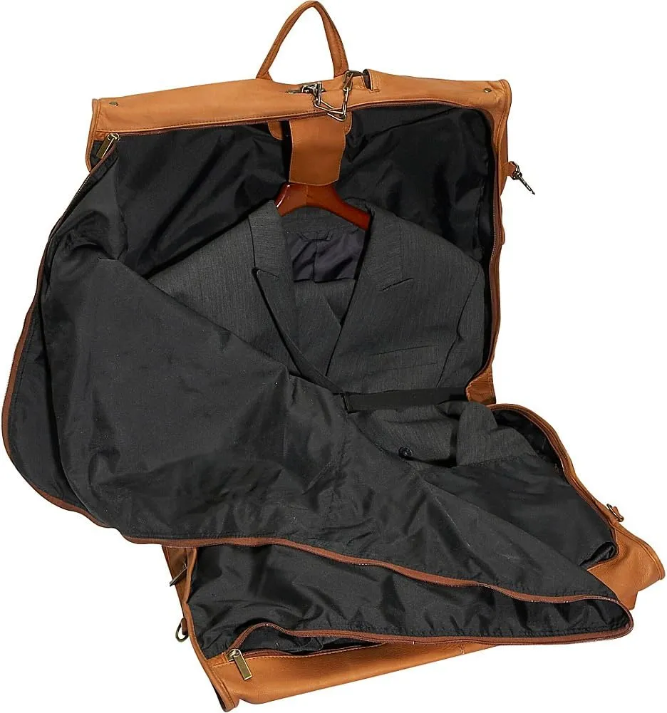David King & Co. 42 Inch Garment Bag Deluxe, Black, One Size