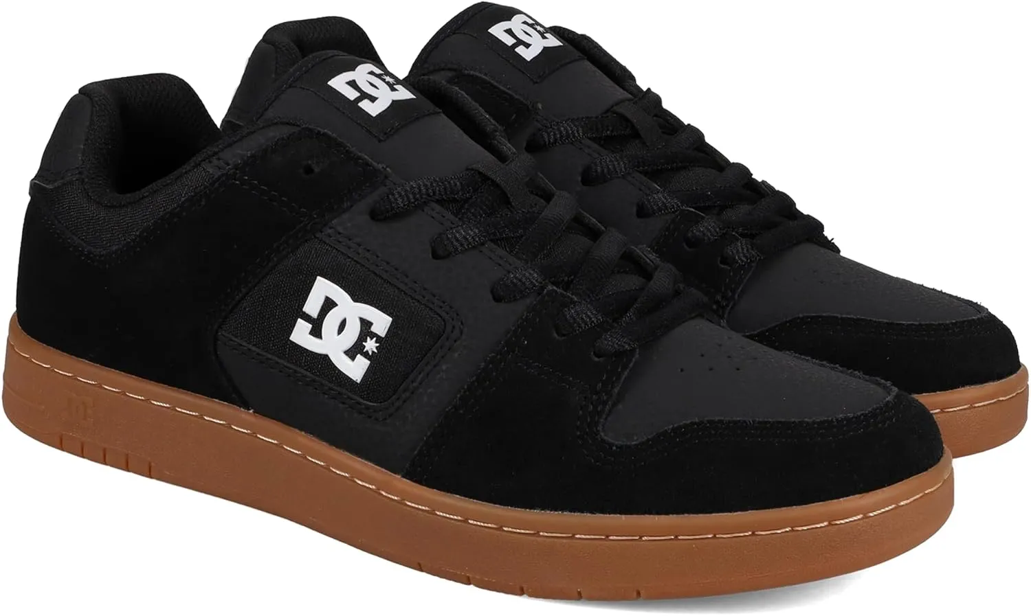 DC Men's Manteca 4 Skate Shoe, Black/Gum, 10