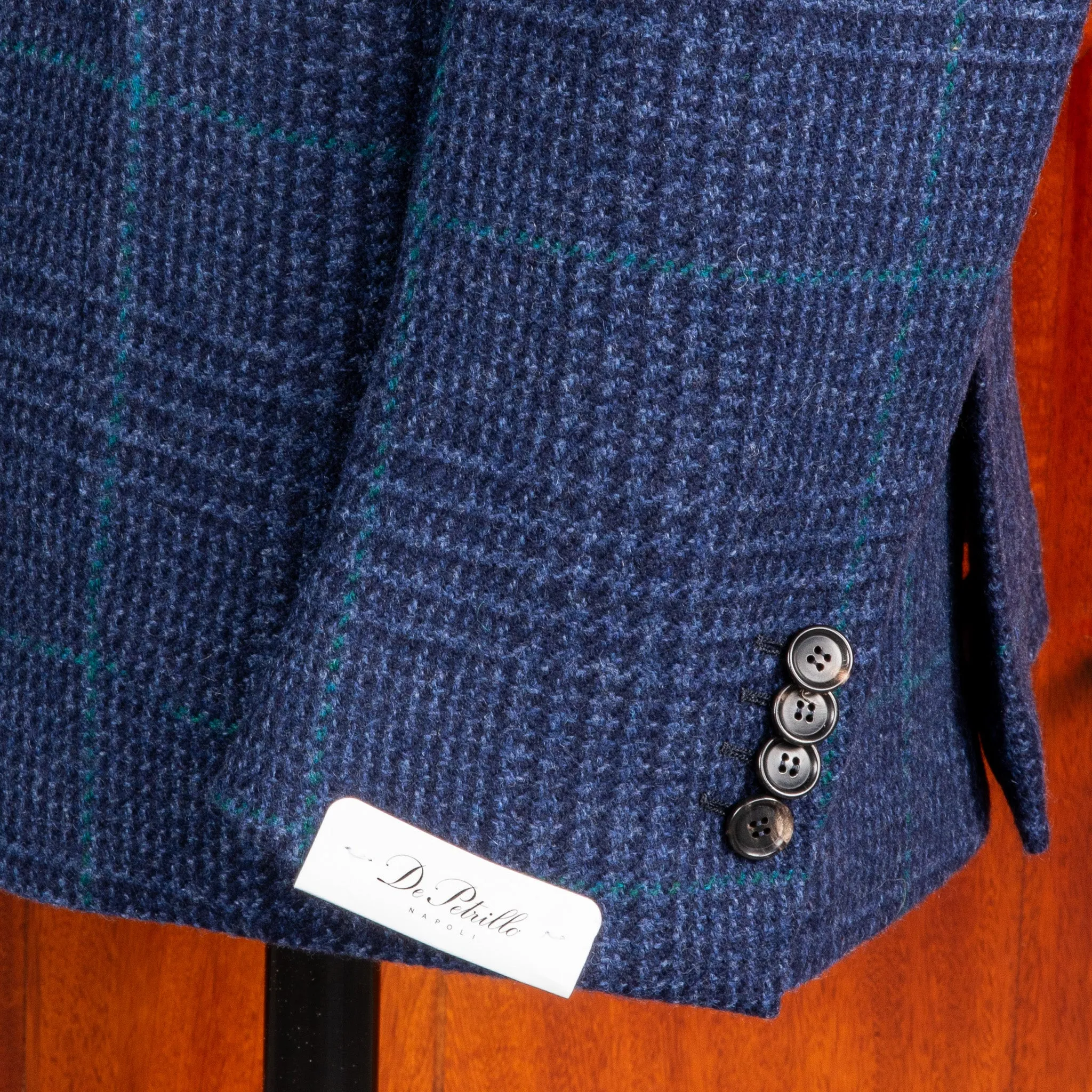 De Petrillo Posillipo Jacket Prince of Wales Navy