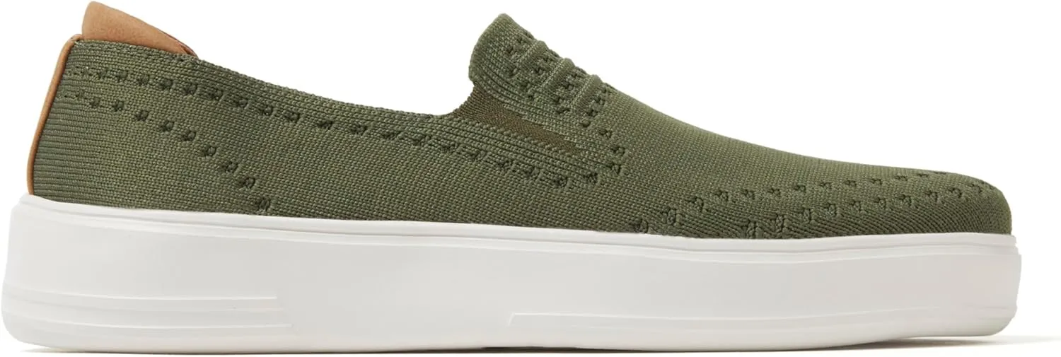 Dearfoams Women's Slip-On Lightweight Comfortable Sophie Loafers with Arch Support