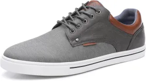 DECARSDZ Men's Fashion Dress Sneakers Comfortable Casual Skate Shoe Walking Oxford Shoes