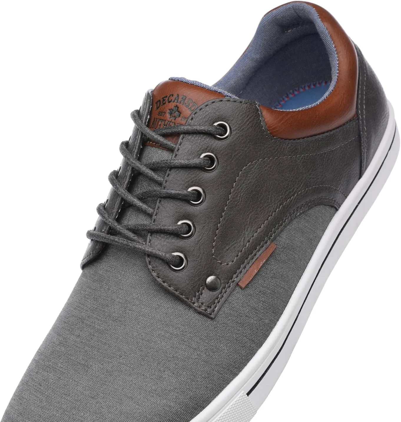 DECARSDZ Men's Fashion Dress Sneakers Comfortable Casual Skate Shoe Walking Oxford Shoes