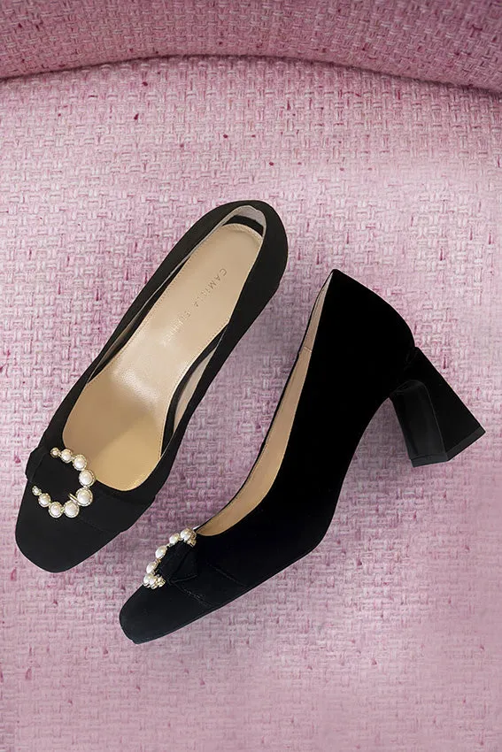 (Delivery January) Talia Black Pumps