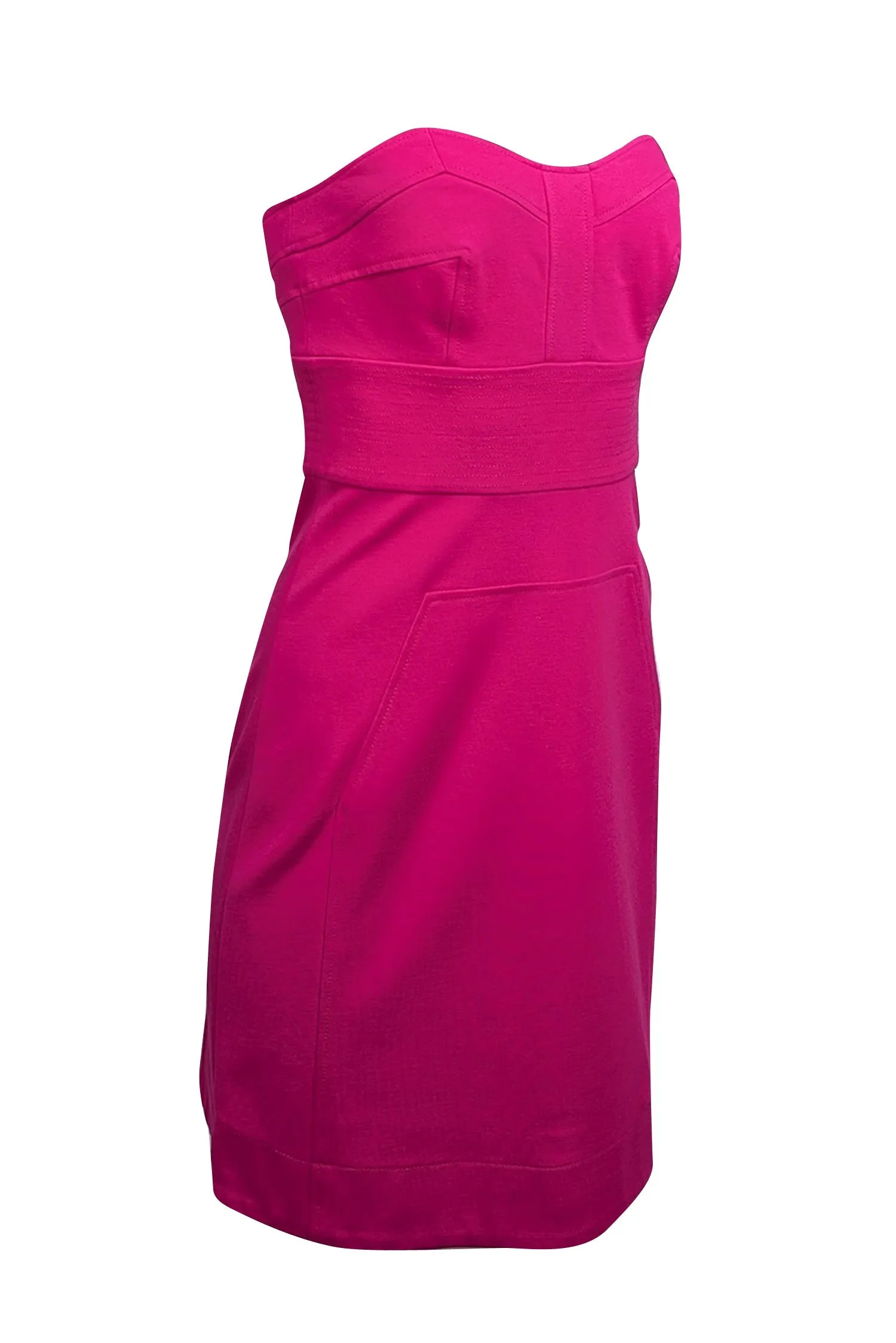 Diane von Furstenberg - Magenta Mini Tube Dress Sz 6