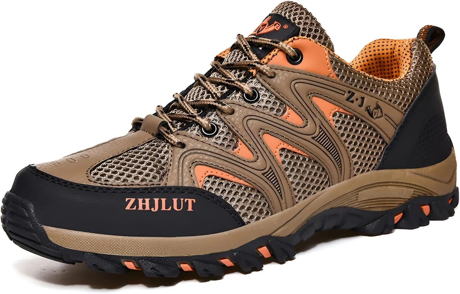 Ellniges]Men's Lightweight Waterproof Hiking Shoes | Comfortable Breathable Outdoor Walking ers for Spring/Summer | for Climbing, Running, and TravelLightweight & Waterproof