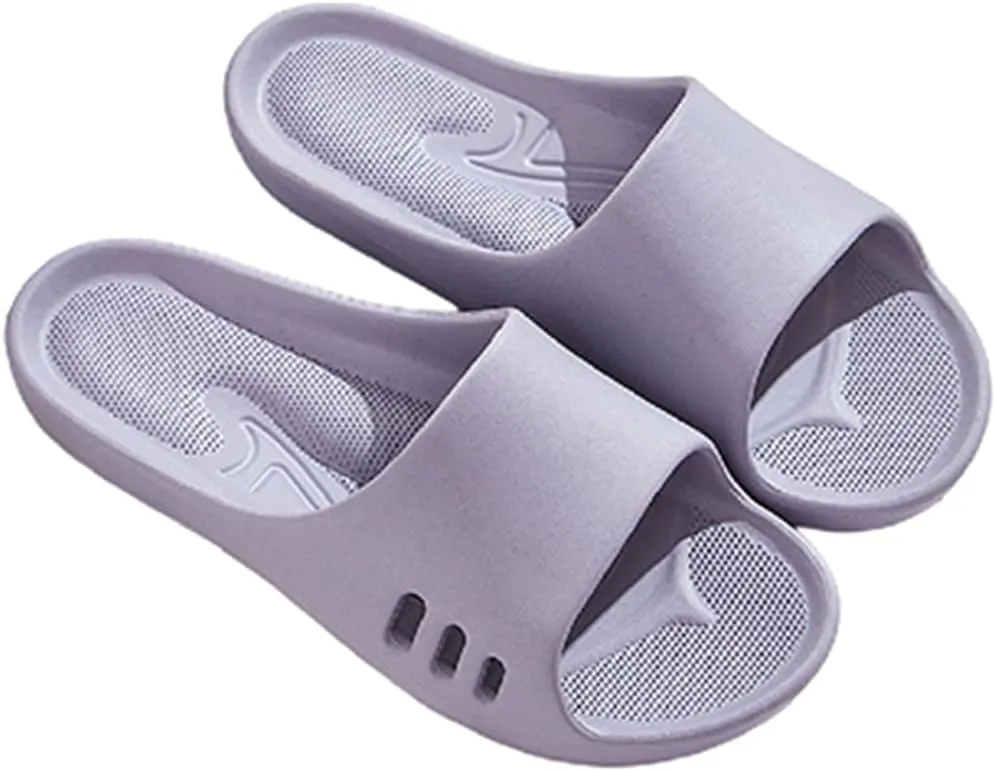 EVA Fashion Slippers,Men Women'sFoot arch Cushion Massage Slippers for Indoor Home Use,Lightweight and non slip Casual one Line Sandals