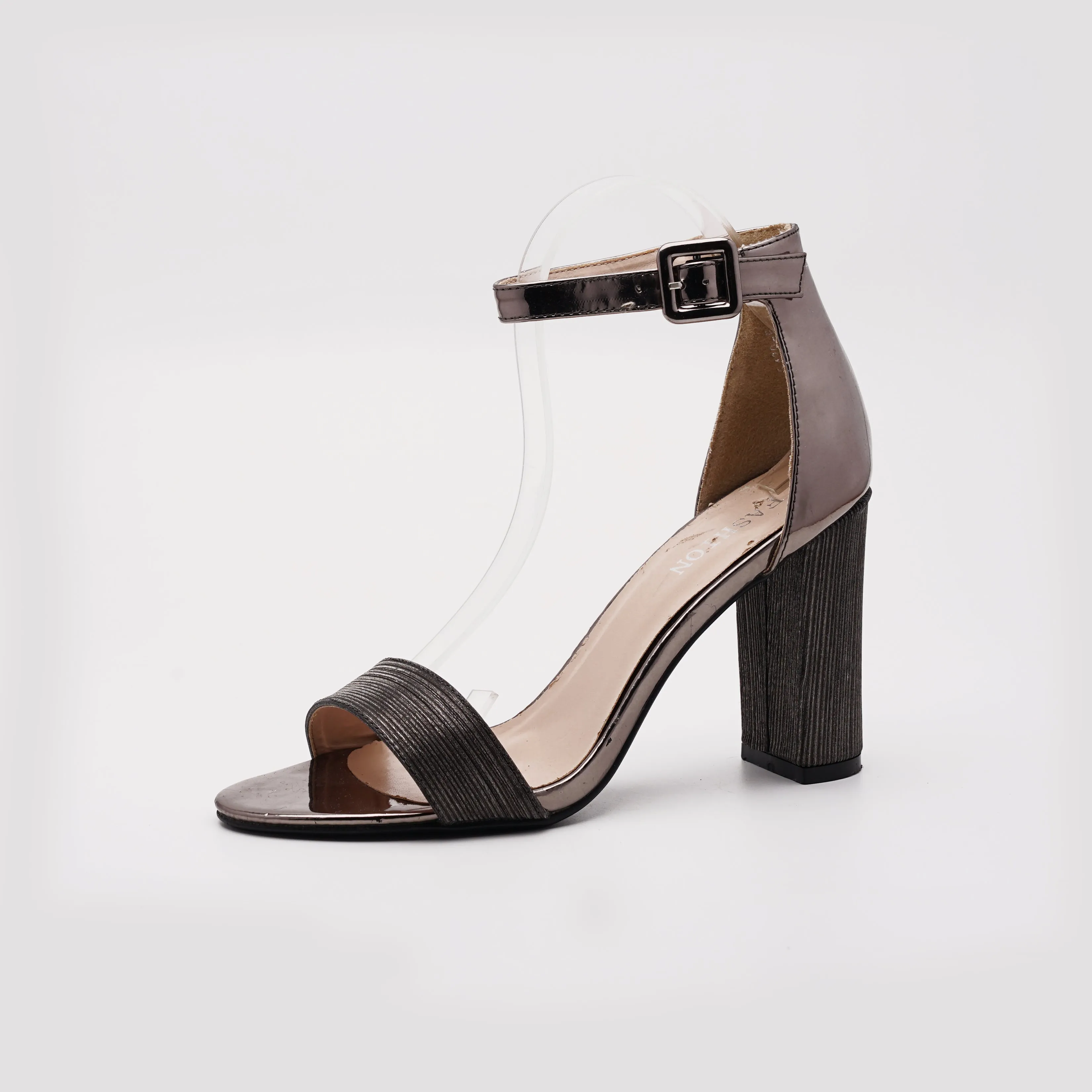 Fashion Square Open Toe Heels