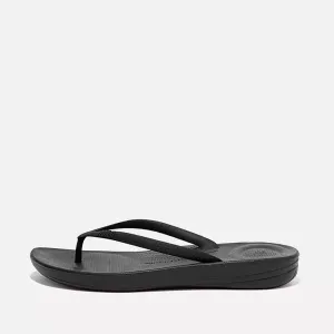 Fitflop - Iqushion Ergonomic Flip-Flops - All Black