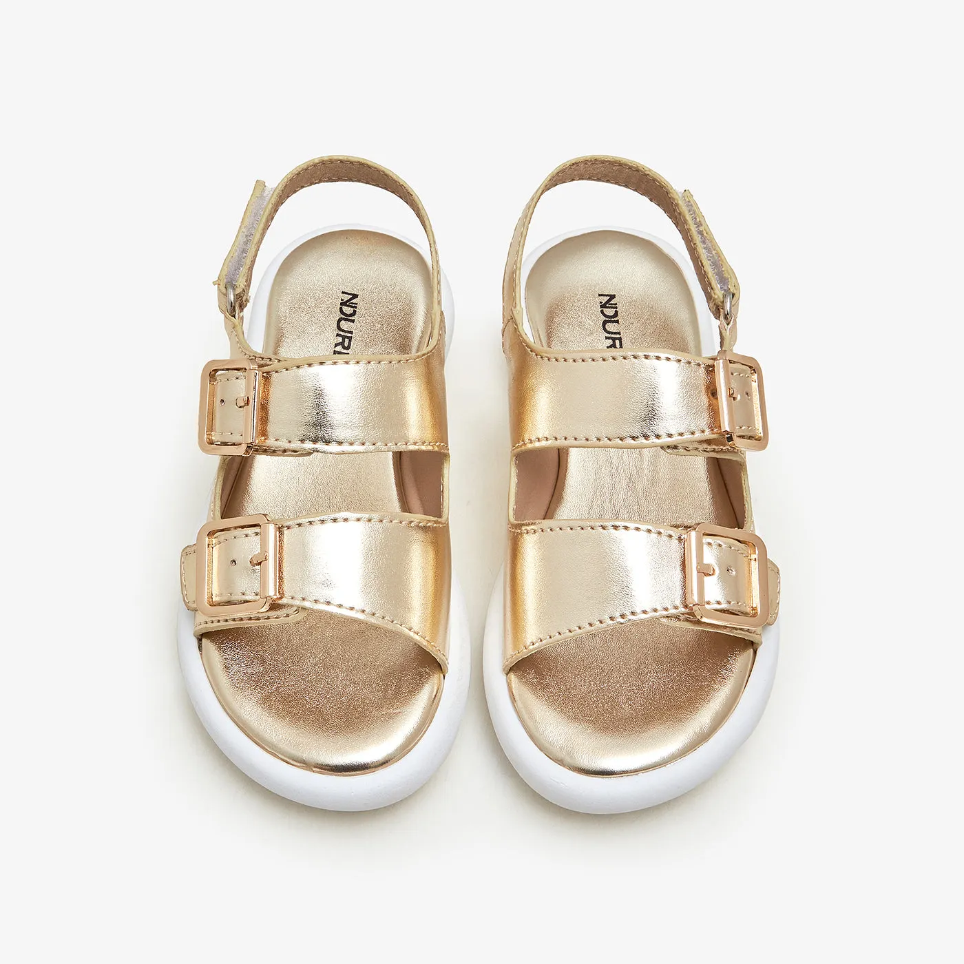 Girls' Chrome Sandals