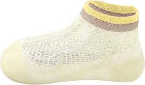 Glittery Toddler Shoes Baby Girl Boy Indoor Toddlers Breathable Walking Shoes Warm Elastic Sock Tough Shoes for Girls