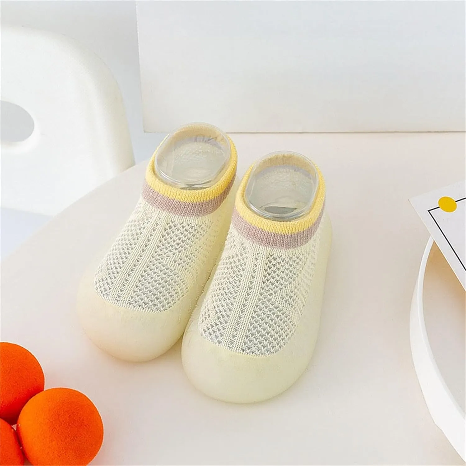 Glittery Toddler Shoes Baby Girl Boy Indoor Toddlers Breathable Walking Shoes Warm Elastic Sock Tough Shoes for Girls