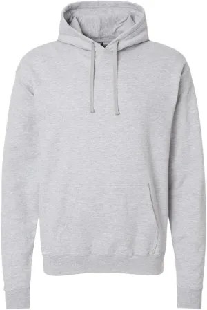 Hanes Adult Perfect Sweats Pullover Hooded Sweatshirt M Light Steel