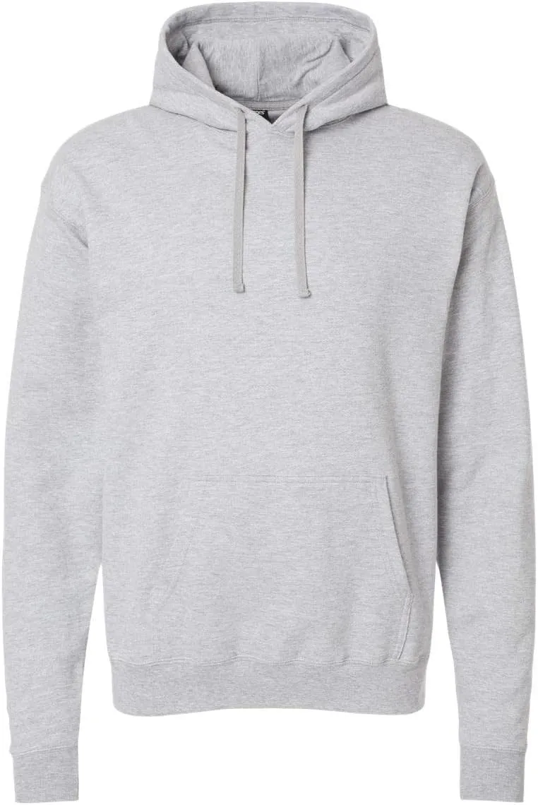 Hanes Adult Perfect Sweats Pullover Hooded Sweatshirt M Light Steel