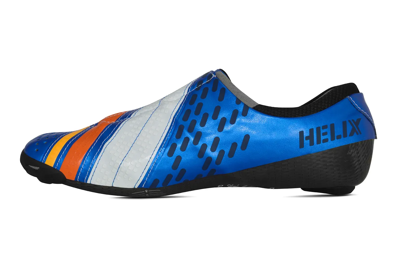Helix Metallic Blue/White