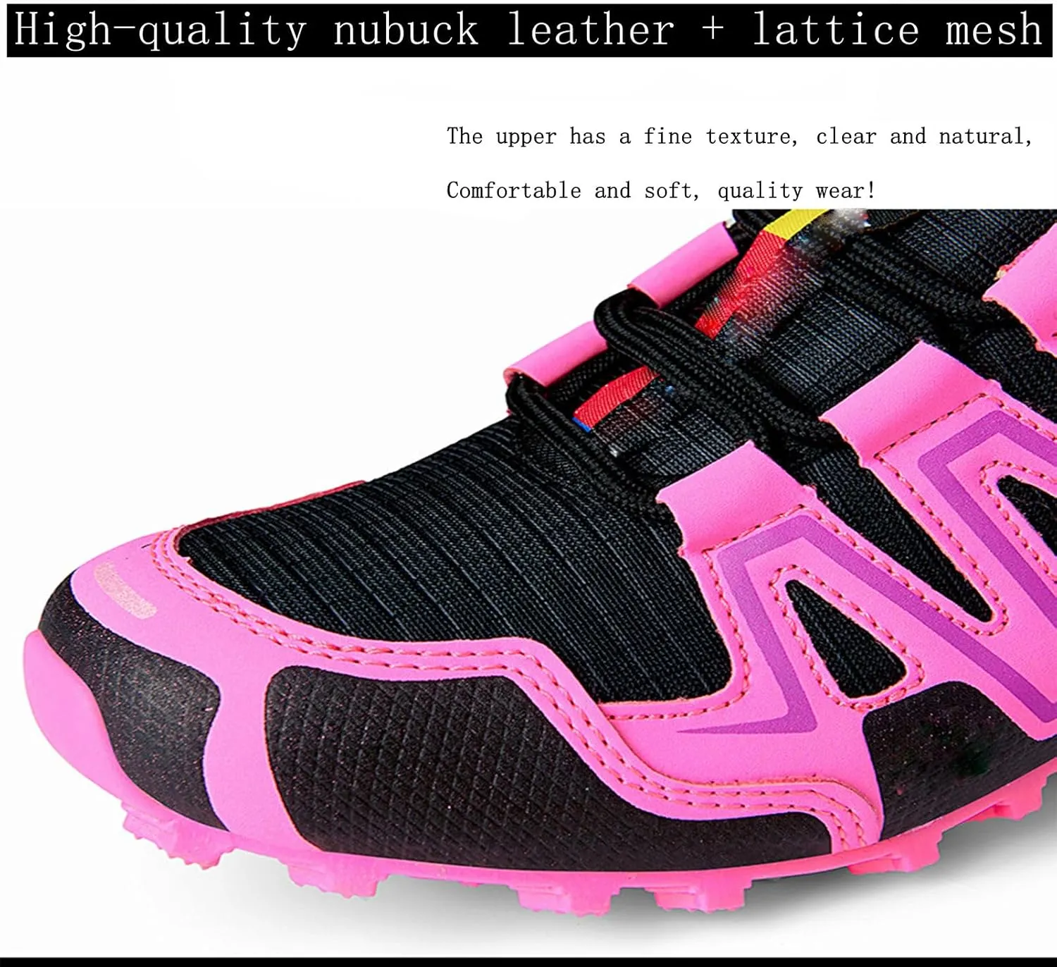 Hike Balance Shoes Women Men, Comfort Outdoor Sneakers, Breathable Non-Slip Wide Toe Box Climbing Boots, Trail Walking Running Camping Shoes