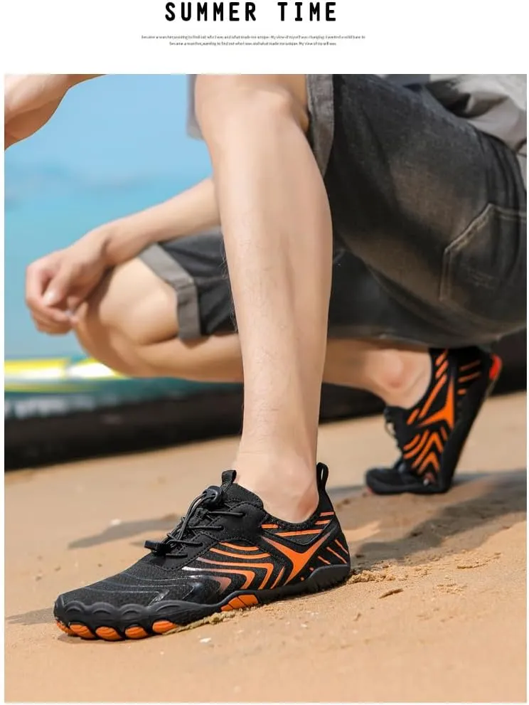 Hike Barefoot Shoes for Women Men Footwear Pro Barefoot Shoes with Wide Toe Box, Healthy & Non-Slip Breathable Athletic Beach Pool Surf Hiking Walking