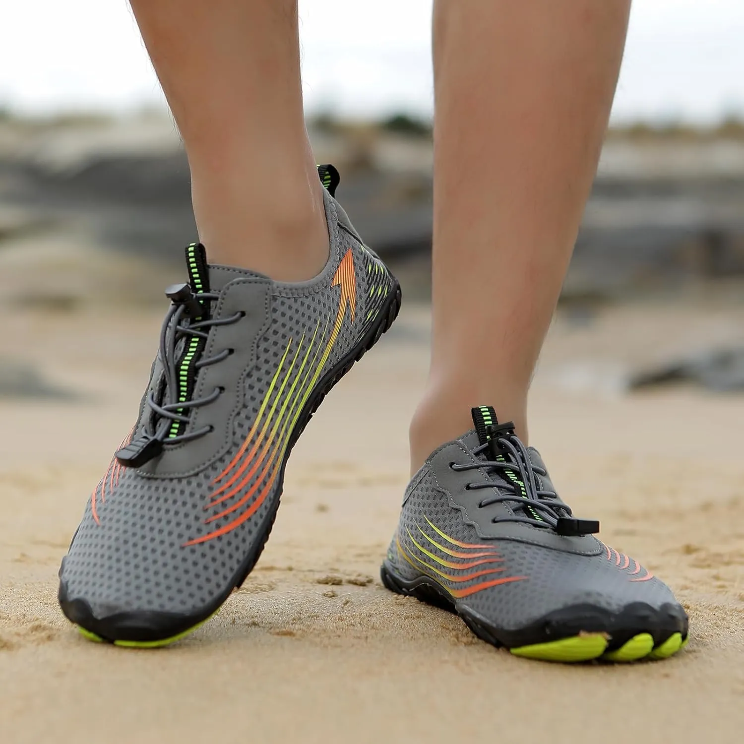 Hike Barefoot Shoes for Women Men, Pro Barefoot Shoes with Wide Toe Box, Healthy & Non-Slip Breathable Footwear Barefoot Shoes Beach Pool Swim Surf Hiking Walking Shoes