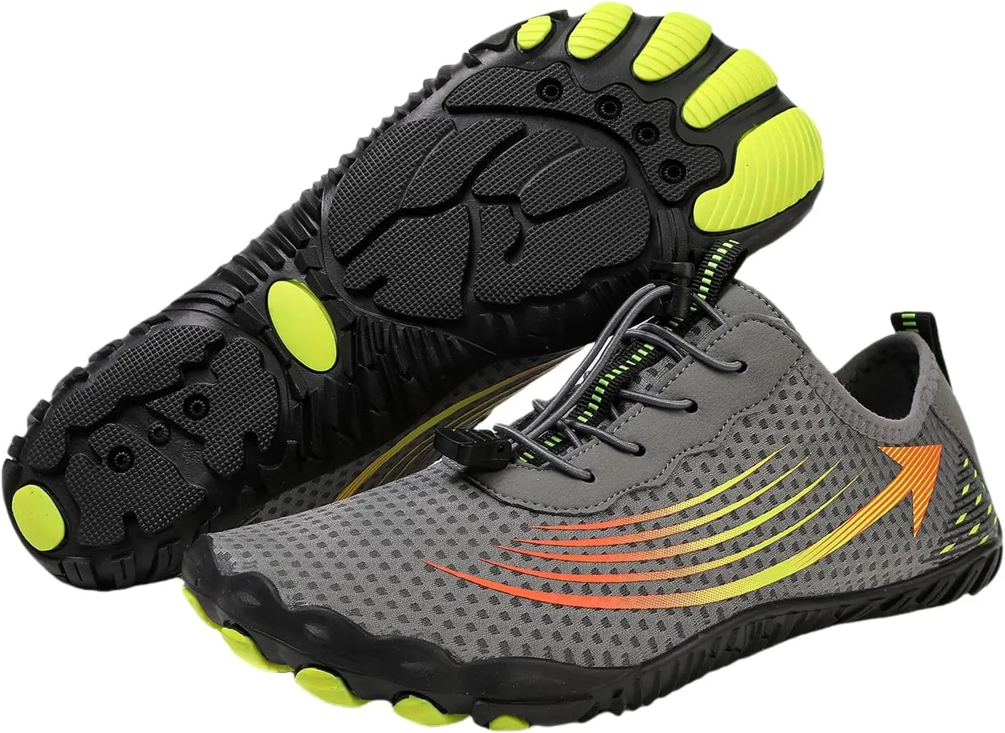 Hike Barefoot Shoes for Women Men, Pro Barefoot Shoes with Wide Toe Box, Healthy & Non-Slip Breathable Footwear Barefoot Shoes Beach Pool Swim Surf Hiking Walking Shoes