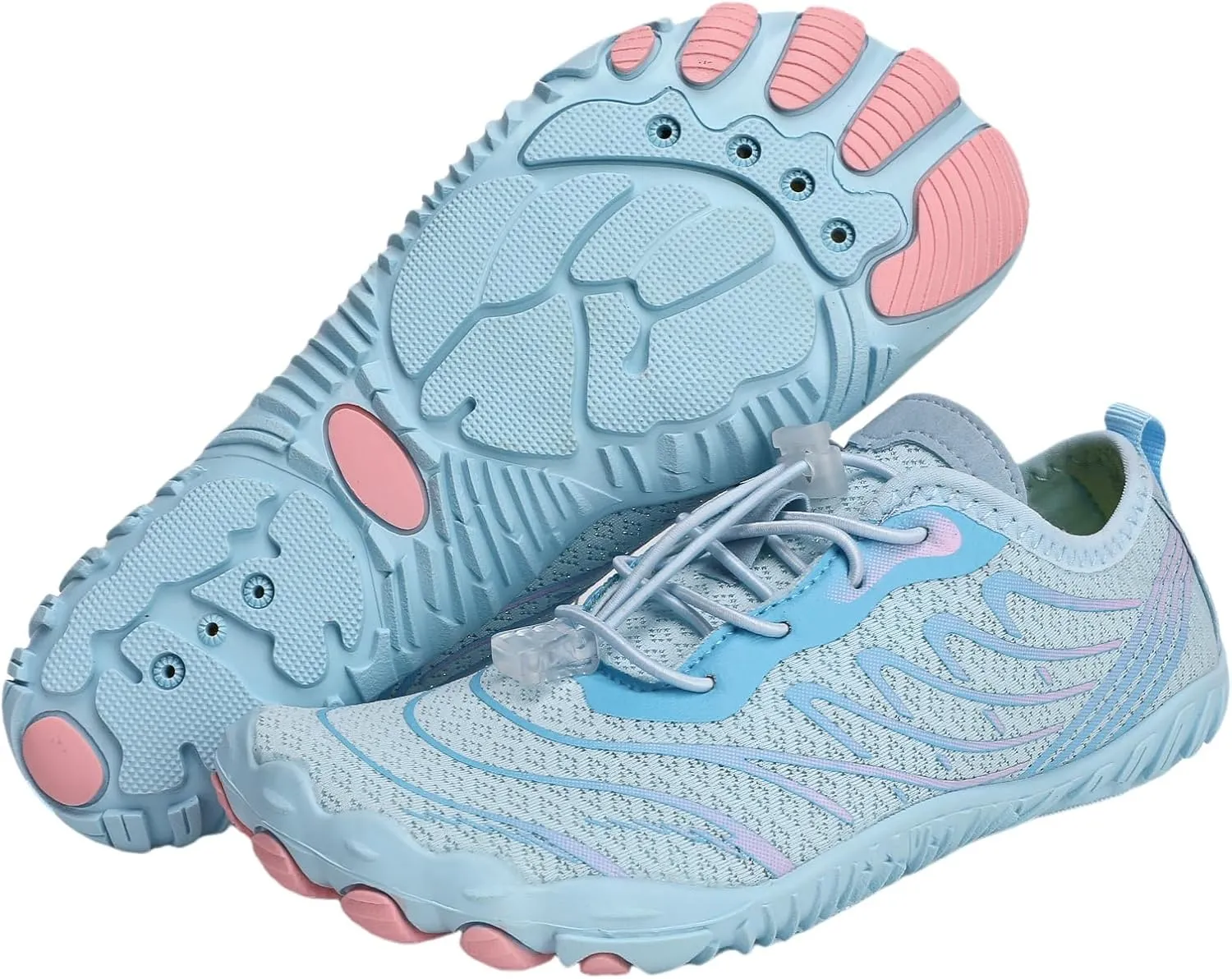 Hike Barefoot Shoes for Women Men Quick Dry Waterproof Barefoot Footwear Anti-Slip Grounding Shoes Running Healthy Athletic Sneaker Lightweight Beach Swim Outdoor Shoe