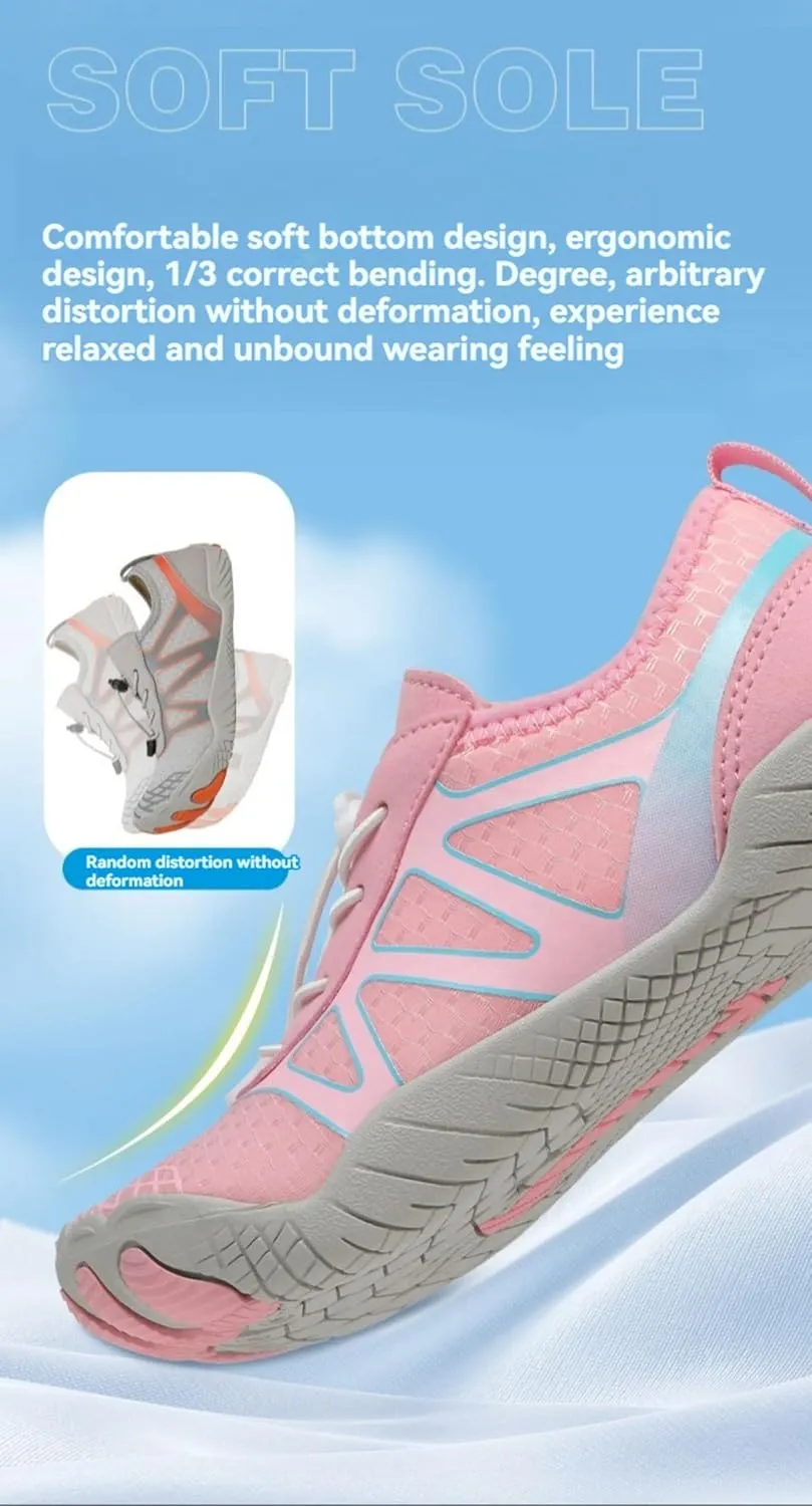 Hiking Footwear Barefoot Womens Shoes Women Healthy Non-Slip Unisex Water Pro Barefoot Wide Toe Box Sneakers Diabetes Shoes Walking Athletic Running Shoe Waterproof Lightweight
