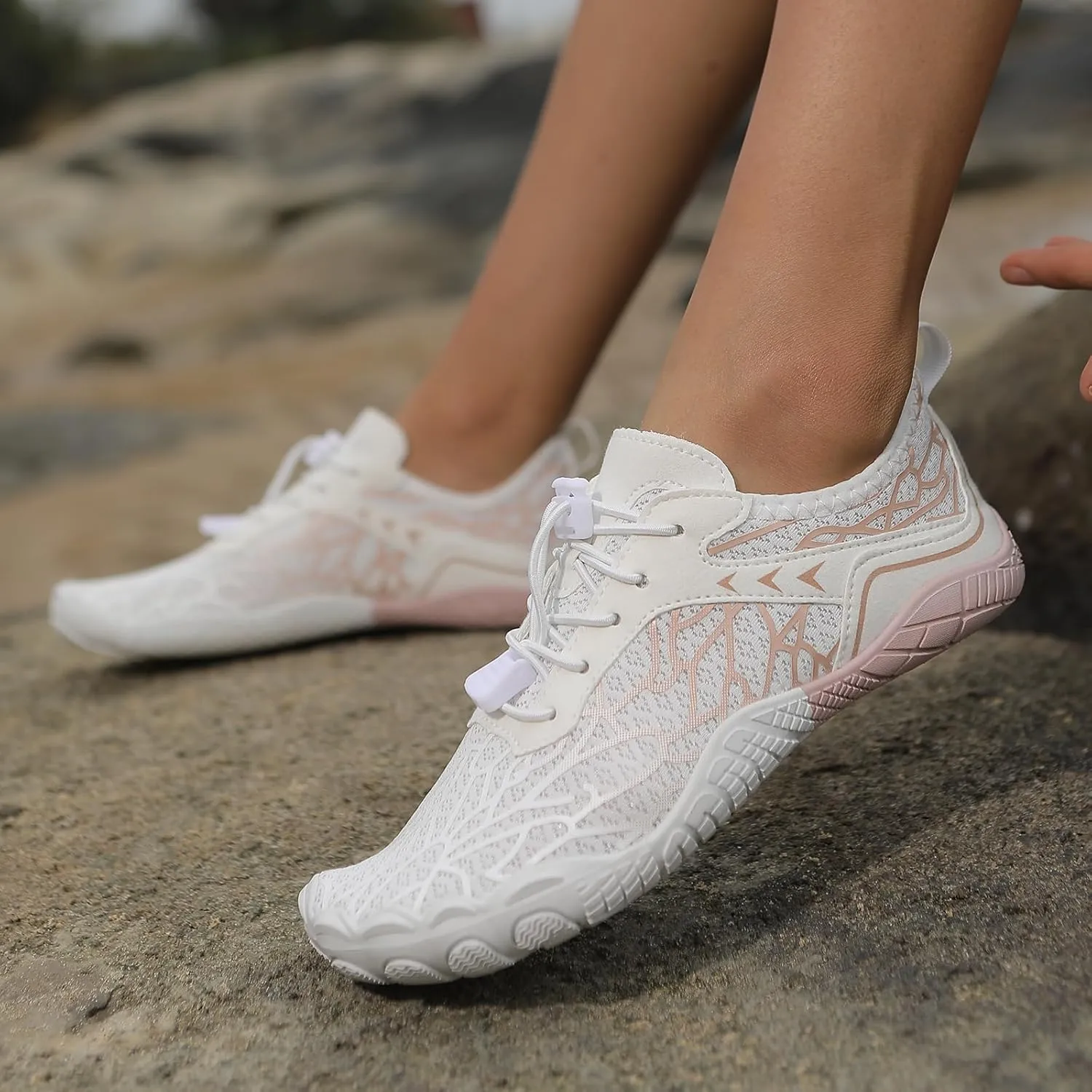 Hiking Footwear Womens,Pro - Healthy & Non-Slip Barefoot Shoes Unisex,Hike Outdoor Pro Barefoot Shoes with Wide Toe Box,Athletic Hiking Footwear Women Men
