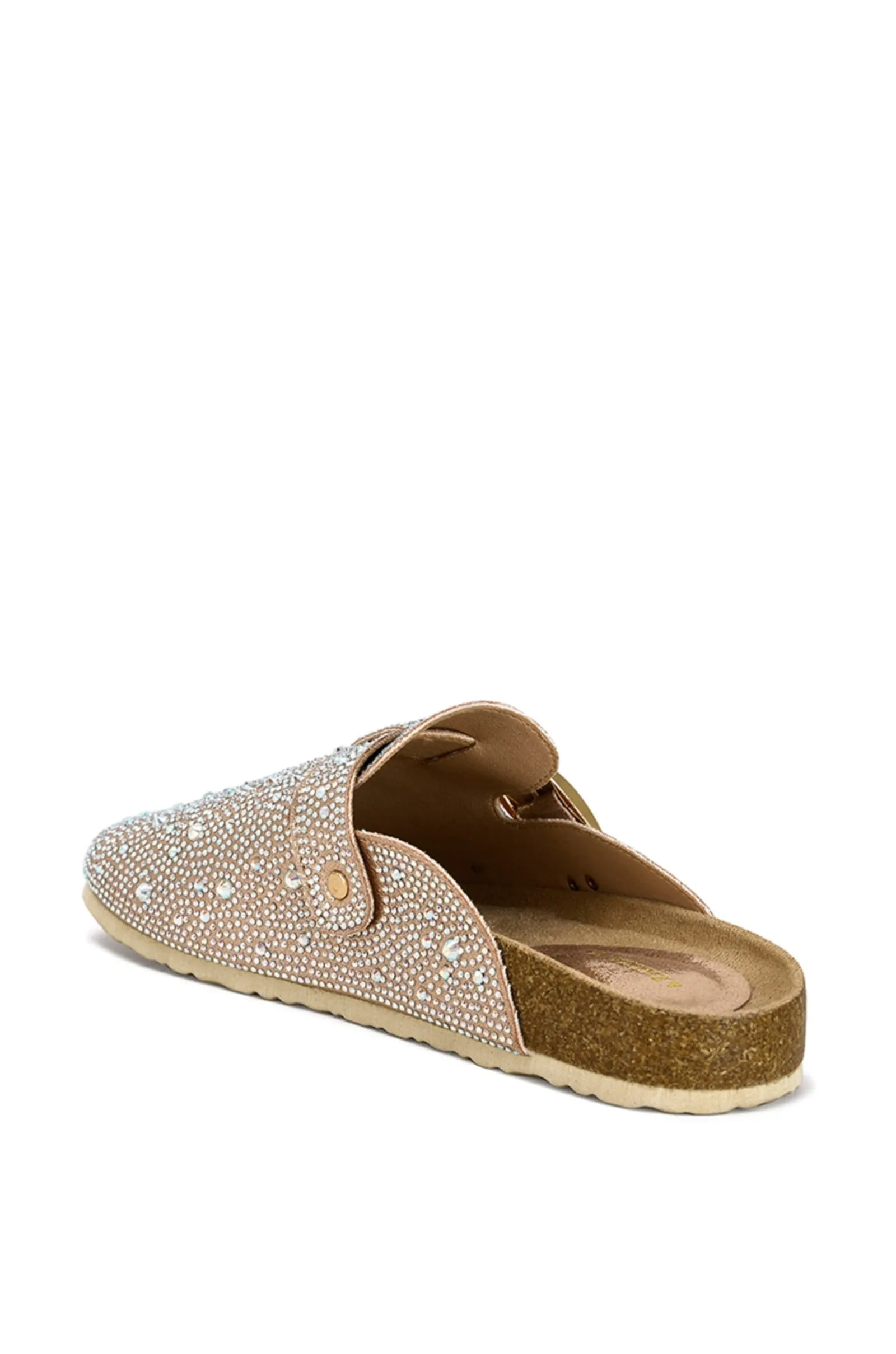 HUCKLEBERRY-GOLD RHINESTONE CLOG