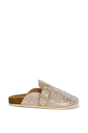 HUCKLEBERRY-GOLD RHINESTONE CLOG