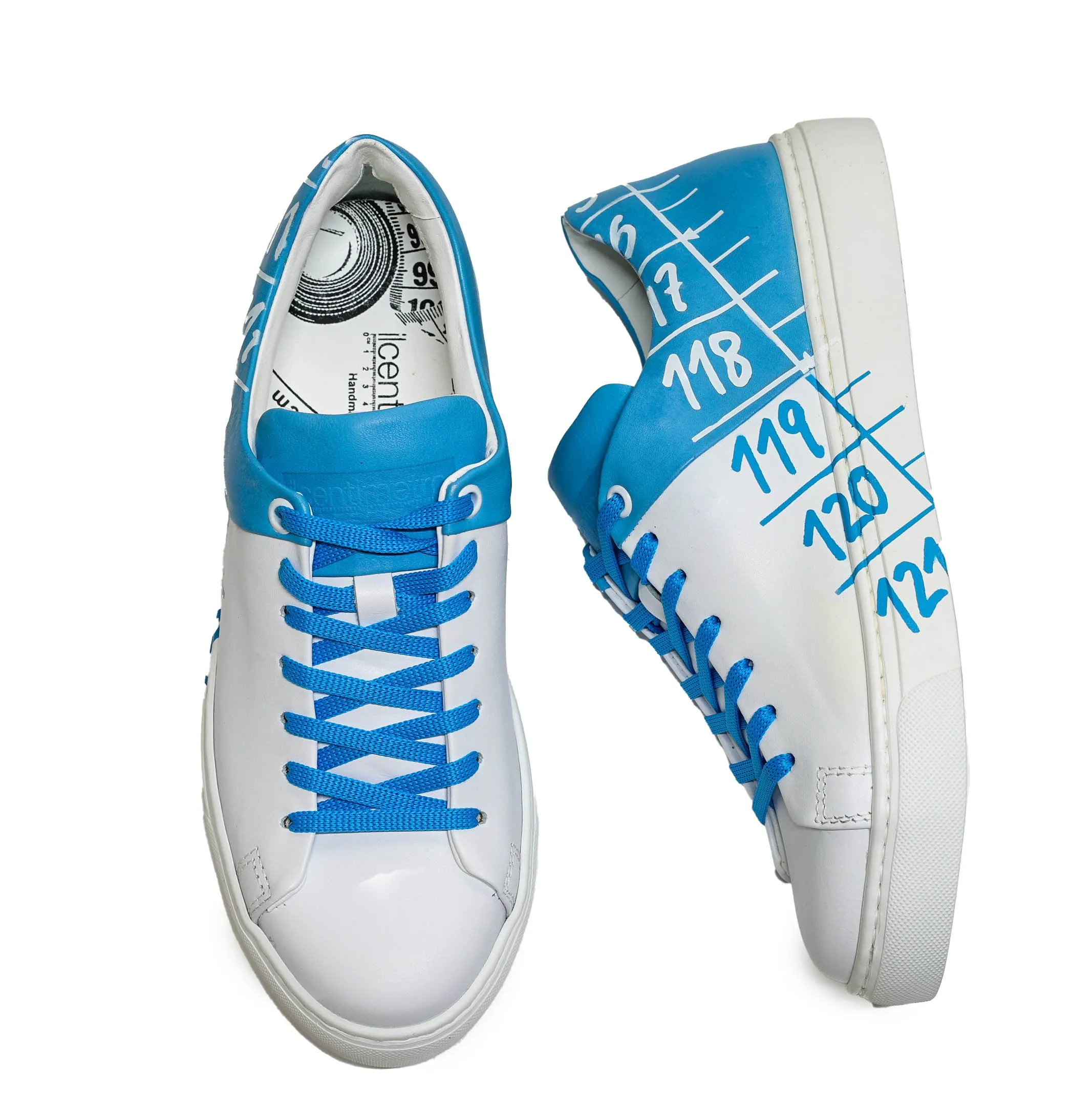 Il Centimetro Women's Cyan Sneakers Absolute