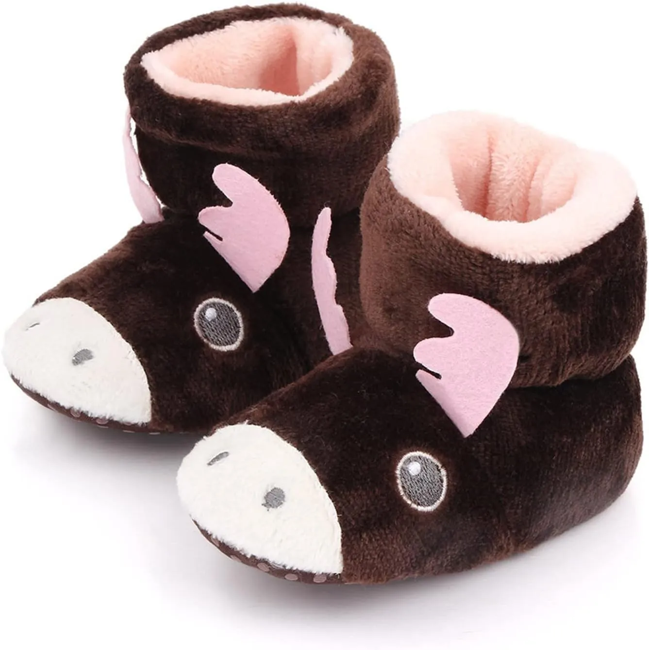 Infant Boys Girls Winter Boots Baby Newborn Sneakers Cute Animal Cartoon Shoes Walking Warm Shoes Newborn Baby