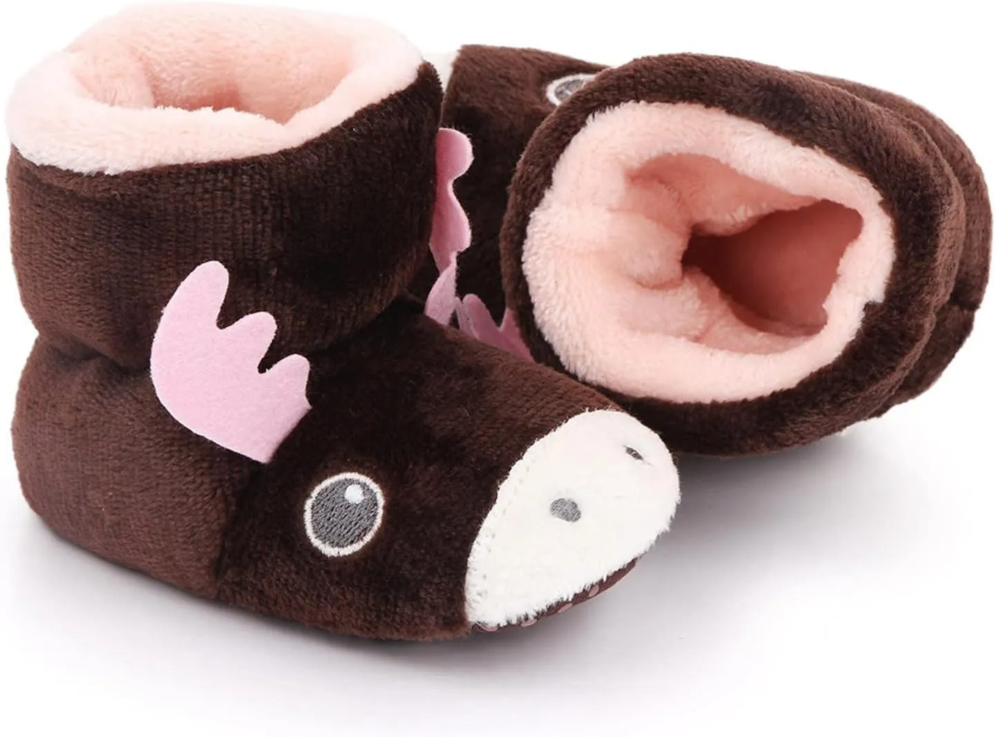 Infant Boys Girls Winter Boots Baby Newborn Sneakers Cute Animal Cartoon Shoes Walking Warm Shoes Newborn Baby