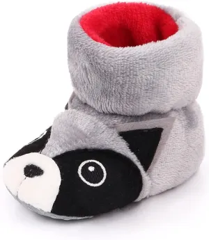 Infant Boys Girls Winter Boots Baby Newborn Sneakers Cute Animal Cartoon Shoes Walking Warm Shoes Newborn Baby