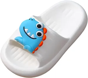 Kids Cloud Slides Boys Girls Non-Slip Beach Pool Shoes Quick-Dry Cartoon Slippers Summer Indoor Outdoor Garden Shower Shoes